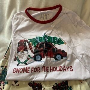 Urban Planet Red and White Holiday T-Shirt